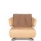 Leather Armchair in Beige Fabric from Koinor 6