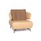 Leather Armchair in Beige Fabric from Koinor 1