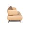 Beige Leather Sofa from Koinor 9