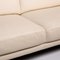Mondo Cream Leather Sofa 3