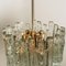 Large 3-Tier Chrome Ice Glass Chandeliers by J.t. Kalmar, Set of 2, Image 15