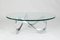 Snake Aluminum and Glass Coffee Table by Ronald Schmitt, 1960s, Image 3