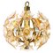 Flower Bulb Murano Glass Brass Sputnik by Simon & Schelle, 1970s, Image 1