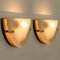 Murano Brass and Glass Wall Light from Hillebrand, 1975, Image 3