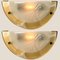 Murano Brass and Glass Wall Light from Hillebrand, 1975, Image 6