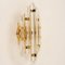 Venini Style Murano Glass and Gold-Plated Sconces, Italy, Set of 2 2