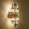 Venini Style Murano Glass and Gold-Plated Sconces, Italy, Set of 2, Image 4