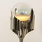 Chrome Blown Glass Floor Lamp from Reggiani, Italy, 1970 6