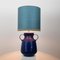 Large Table Lamps with New Silk Custom Made Lampshade by René Houben, 1960s, Set of 2 7