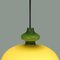 Lampe à Suspension en Verre Vert par Hans-Agne Jakobsson pour Staff 5
