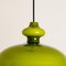 Lampe à Suspension en Verre Vert par Hans-Agne Jakobsson pour Staff 13