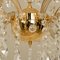 Large Gold Plated Maria Theresa Chandelier, Image 4