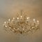 Large Gold Plated Maria Theresa Chandelier 16