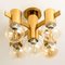 Brass and Glass Light Fixtures in the Style of Jakobsson, 1960s, Set of 2, Image 6