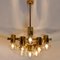 Brass and Glass Light Fixtures in the Style of Jakobsson, 1960s, Set of 2, Image 11