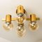 Brass and Glass Light Fixtures in the Style of Jakobsson, 1960s, Set of 2, Image 7