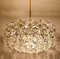 Large Faceted Crystal Five-Tier Chandelier from Kinkeldey, 1970s, Set of 2, Image 8