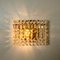 Gilt Brass Metal Crystal Glass Sconces from Kinkeldey, 1970s 4