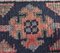 Vintage Turkish Oushak Narrow Runner Carpet 7