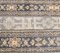 Vintage Turkish Oushak Narrow Runner Carpet 6