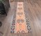 Vintage Turkish Oushak Narrow Runner Carpet, Image 3