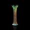 English Fluted Carnival Glass Vase, 1930s 5