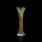 English Fluted Carnival Glass Vase, 1930s 4
