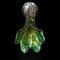 English Fluted Carnival Glass Vase, 1930s 11