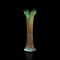 English Fluted Carnival Glass Vase, 1930s 2