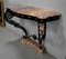 Wrought Iron & Marble Console Table, 1940s 3