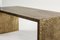 Brass on Oak Trama Coffee Table by Francesco Perini 6