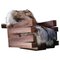 Poltrona Zoumey in legno di noce massiccio di Arno Declercq, Immagine 1