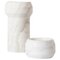 Calacatta Octans Candleholders by Dan Yeffet, Set of 2, Image 1