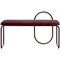 Forest Velvet Minimalist Bench 6