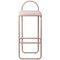 Roséfarbener minimalistischer Barch Bar Chair 1