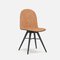Stuhl aus Nussholz & Kork von Alexandre Caldas 3