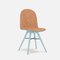 Stuhl aus Nussholz & Kork von Alexandre Caldas 4