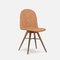 Stuhl aus Nussholz & Kork von Alexandre Caldas 2
