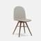 Stuhl aus Nussholz & Kork von Alexandre Caldas 6