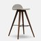 Ash and Fabric Counter Stool 3