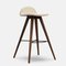 Ash and Fabric Counter Stool 6