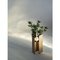 Polierte weiße Fugit Vase aus Nickel von Matteo Fiorini 4