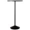 Steel High Table with Black Marble Base 4