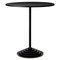 Steel High Table with Black Marble Base, Image 2