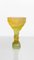 Bicchiere in cristallo giallo scultoreo di Alissa Volchkova, Immagine 2