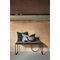 Anthracite Velvet Minimalist Bench 9