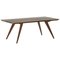 Walnut Minimalist 160 Dining Table, Image 1