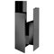 Black Nickel Fugit Vase by Matteo Fiorini 1