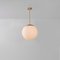 Glass Globe Opal 30 Pendant Light from Schwung 4