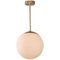 Glass Globe Opal 30 Pendant Light from Schwung 1